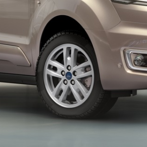 Disk iz lahke zlitine 16" 5 x 2 kraki, srebrn